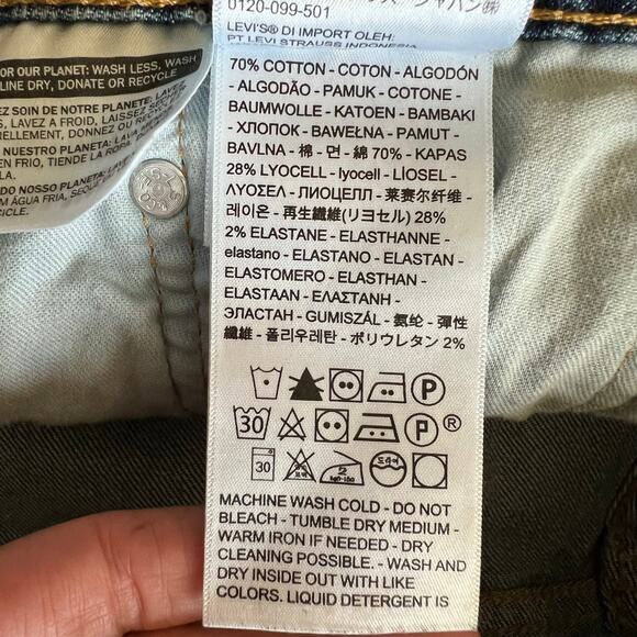 Levis Men's 541 Jeans Pants 32x30 in Mid Blue Denim Wash - Picture 8 of 10